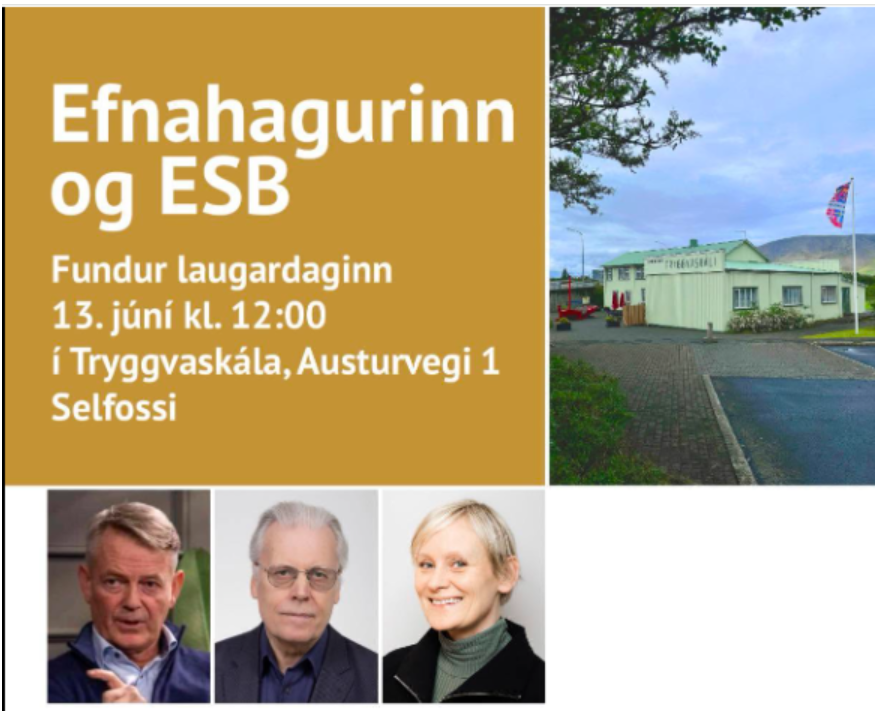 BOÐIÐ TIL UMRÆÐU UM EVRUNA, VEXTI, KAUP OG KJÖR Á LAUGARDAG