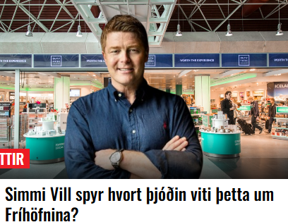 VARAÐ VIÐ AÐ AFHENDA FJÁRFESTUM LEIFSSTÖÐ