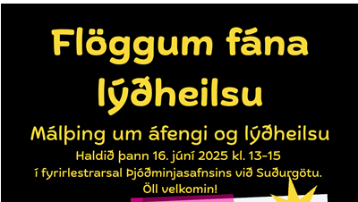 TVÆR ÁSTÆÐUR TIL AÐ SÆKJA FUND UM ÁFENGI OG LÝÐHEILSU
