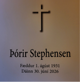 SÉRA ÞÓRIS MINNST