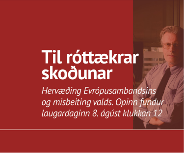 ÞÉR ER BOÐIÐ TIL FUNDAR NÆSTA LAUGARDAG