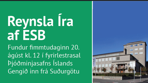 REYNSLA ÍRA AF SAMNINGUM VIÐ EVRÓPUSAMBANDIÐ