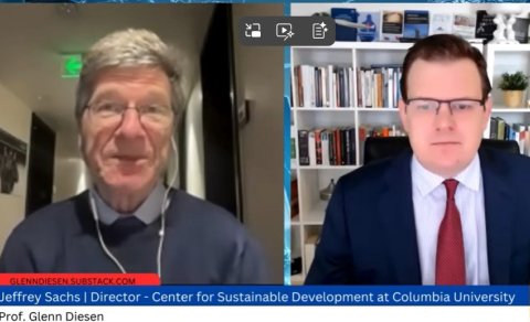 JEFFREY SACHS:SNÝST UM HEIMSYFIRRÁÐ, EVRÓPUSAMBANDIÐ FÆR FALLEINKUNN