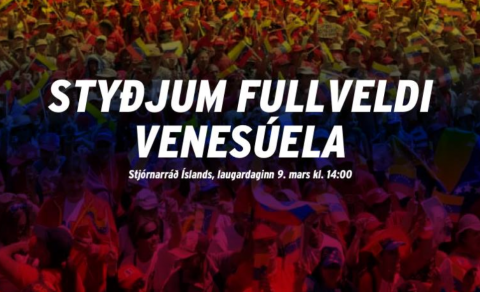SAMSTÖÐUFUNDUR GEGN HEIMSVALDASTEFNU