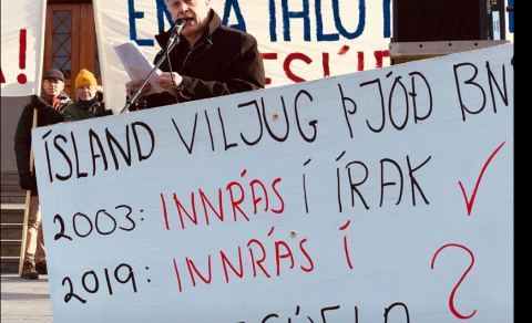 UM VENESÚELA Á TRÖPPUM STJÓRNARRÁÐSINS