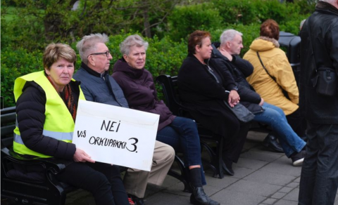 SJÁUMST Á AUSTURVELLI KLUKKAN TVÖ Á LAUGARDAG