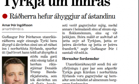 TIL AÐ FYRIRBYGGJA ALLAN MISSKILNING