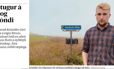 BÓNDINN OG GRANNAR HANS: SVONA EIGA MENN AÐ VERA!