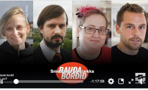 FRÓÐLEG OG FRÍSKANDI UMRÆÐA