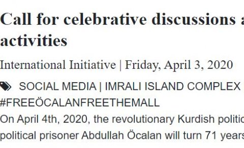 FRELSI FYRIR ÖCALAN, FRELSI FYRIR ALLA PÓLITISKA FANGA!