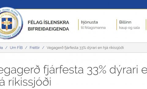 FÍB LEGGST GEGN NÝ-SAMVINNUSTEFNUNNI
