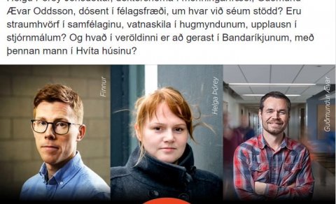 STYRKJUM SAMSTÖÐINA – ÞAKKIR GUNNAR SMÁRI !