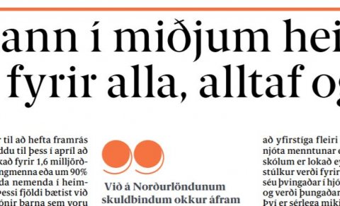 ALLTAF OG ALLS STAÐAR?