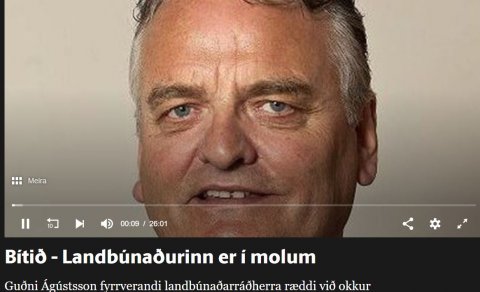 GUÐNI VERÐI Á NÆSTA FUNDI RÍKISSTJÓRNARINNAR