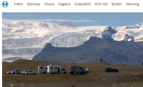 RUKKAÐ FYRIR AÐ SKOÐA ÍSLAND