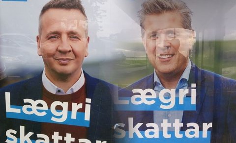 SKATTALÆKKUN Í BOÐI ÞEIRRA  - VARLA