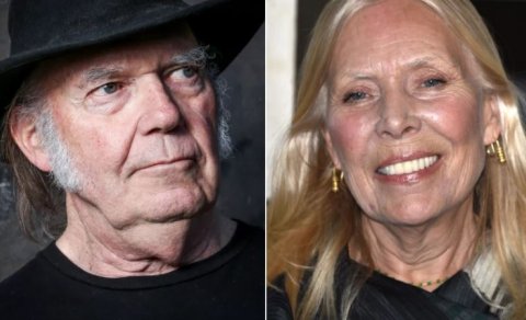 NEIL YOUNG OG JONI MITCHELL KREFJAST RITSKOÐUNAR