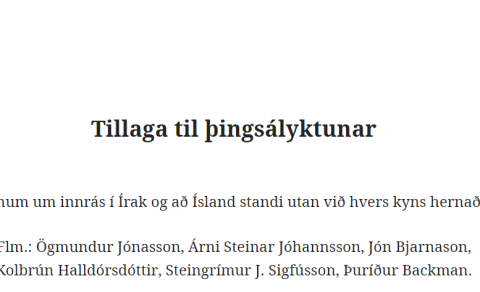 ÞAÐ VAR ÞÁ