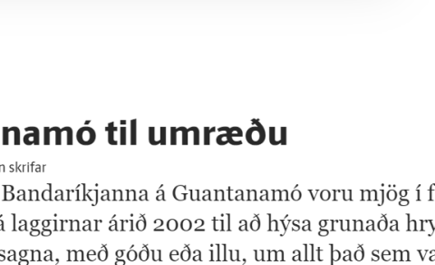 VAKIN ATHYGLI Á FUNDI OG KVIKMYND Á VÍSI.IS