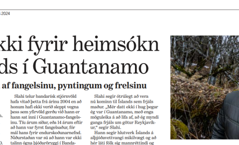 VEKJANDI VIÐTAL