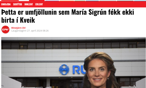 ÞETTA ER ANNAÐ OG MEIRA EN STARFSMANNAMÁL!