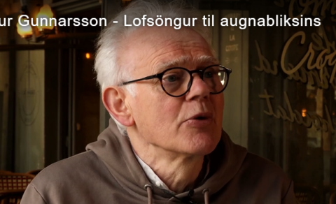 PÉTUR GUNNARSSON OG AUGNABLIKIÐ SEM VARIR