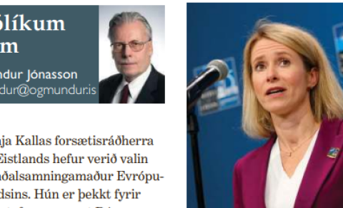 BYRJUM Á BNA