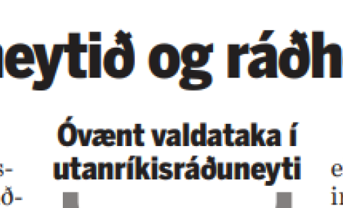 OF GOTT TIL AÐ GETA VERIÐ SATT
