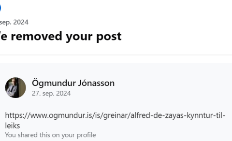 SVONA Á ÞÖGGUN SÉR STAÐ!