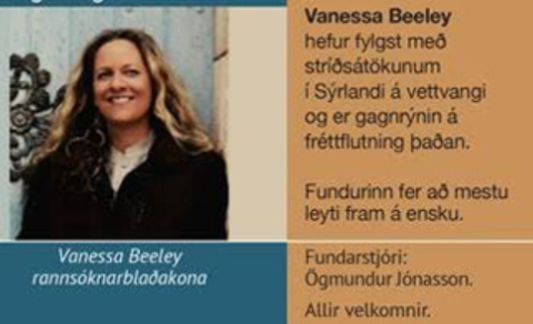 VANESSA BEELEY Í MARS 2018 - HVAÐ SEGIR HÚN Í DESEMBER 2024?