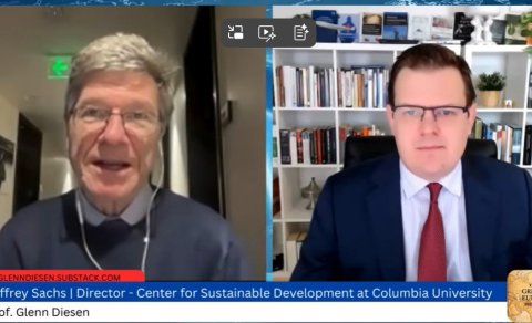 JEFFREY SACHS: BANDARÍKJAÞING LAMAÐ, FJÖLMÐILAR ÞÖGLIR, EVRÓPA Á HNJÁNUM