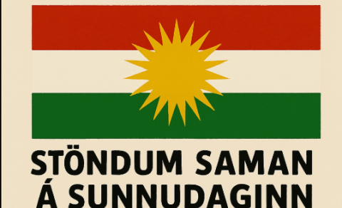 STÖNDUM MEÐ KÚRDUM Í ROJAVA