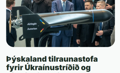 VILJUM VIÐ AÐ FRIEDRICH MERTZ VÍSI OKKUR VEGINN?